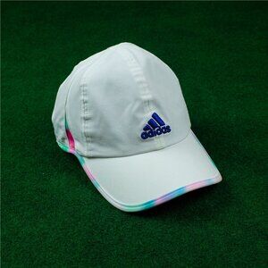 Women’s adidas adizero White and Tie-Dye Workout Hat